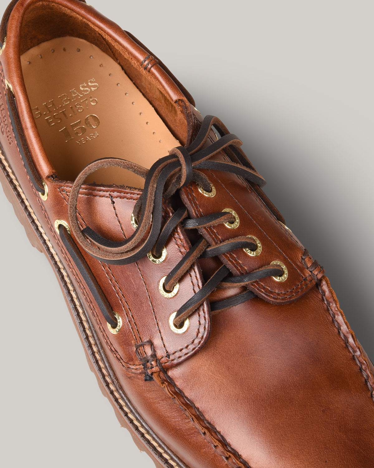G. H. BASS RANGER  MOC ANNIVERSARY MONTGOMERY - DARK BROWN