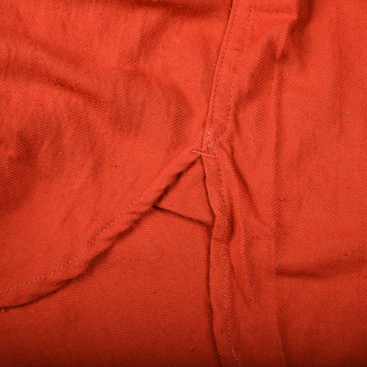 TS(S) ASYMMETRIC POCKET WORK SHIRT - RED