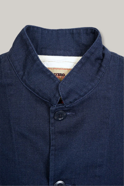 NIGEL CABOURN JK02 TUNIC JACKET HEAVY COTTON - DARK NAVY