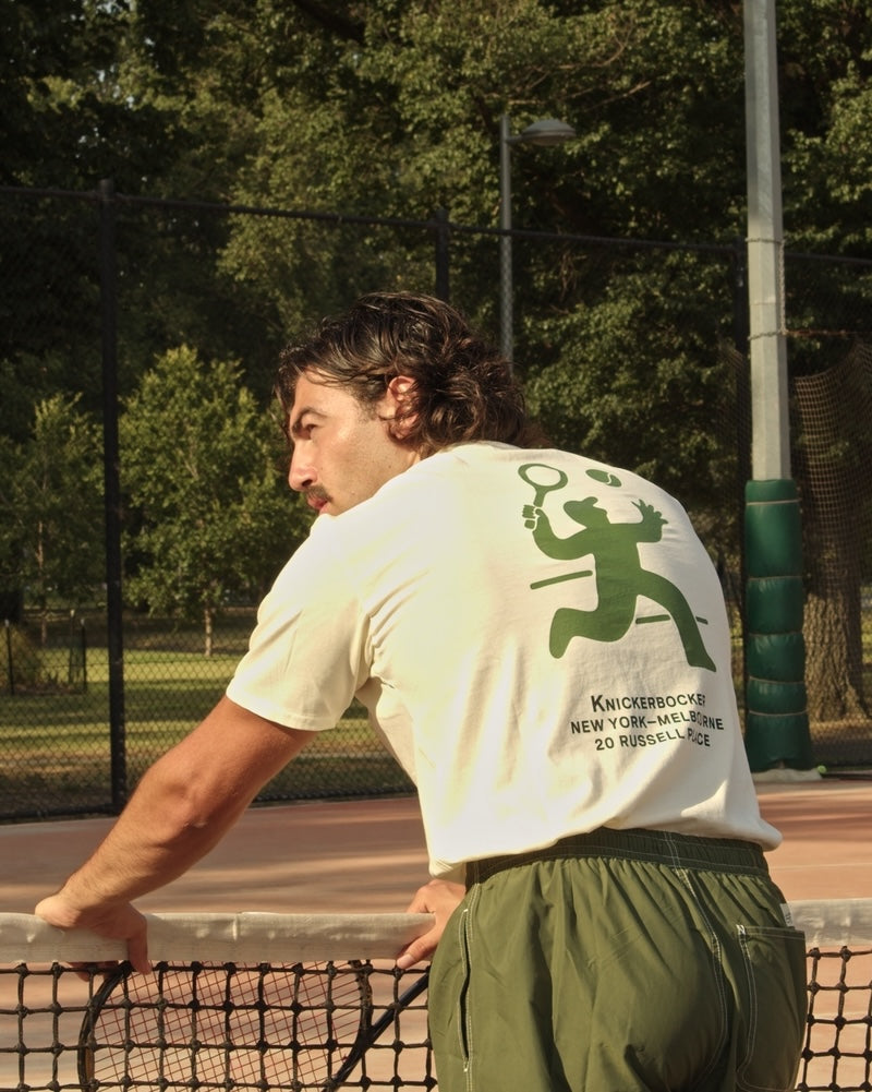 KNICKERBOCKER 'OPEN SEASON' LIMITED EDITION T-SHIRT - MILK