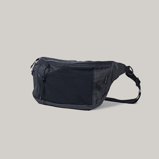 SNOW PEAK TRANSIT WAIST BAG - BLACK