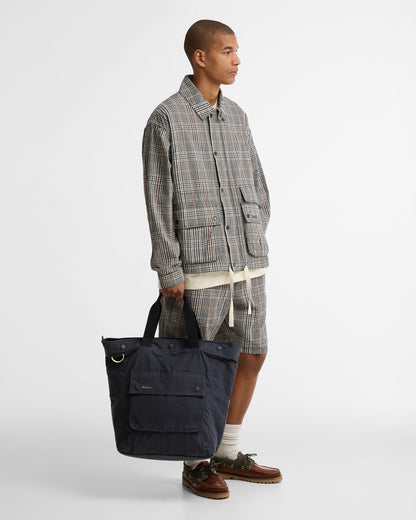 BARBOUR TRANSPORT 3 WAY TOTE/ BACKPACK - NAVY