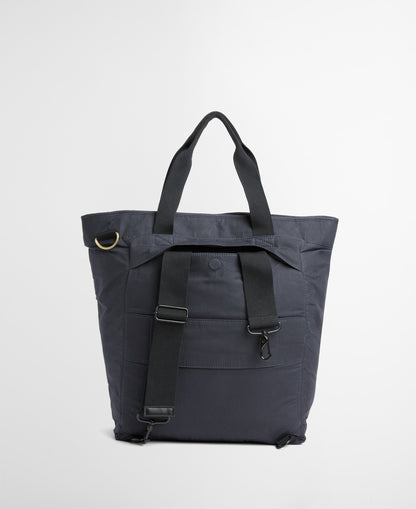 BARBOUR TRANSPORT 3 WAY TOTE/ BACKPACK - NAVY