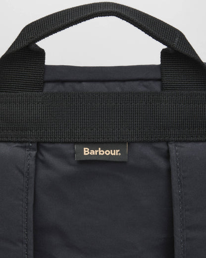 BARBOUR TRANSPORT FOLDOVER BACKPACK - NAVY