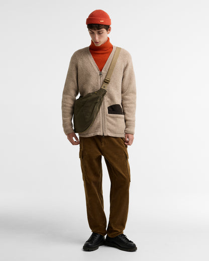 BARBOUR x NORBIT DRY WAX BAG/ VEST - KHAKI BROWN
