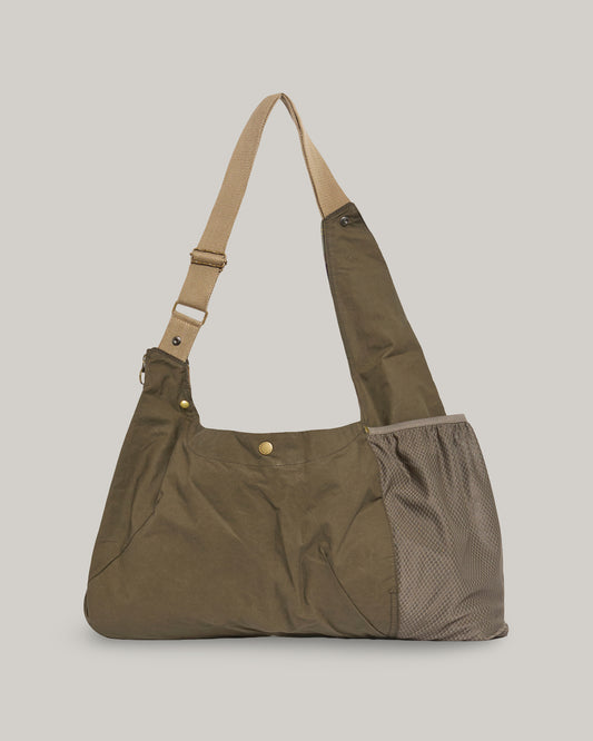 BARBOUR x NORBIT DRY WAX BAG/ VEST - KHAKI BROWN