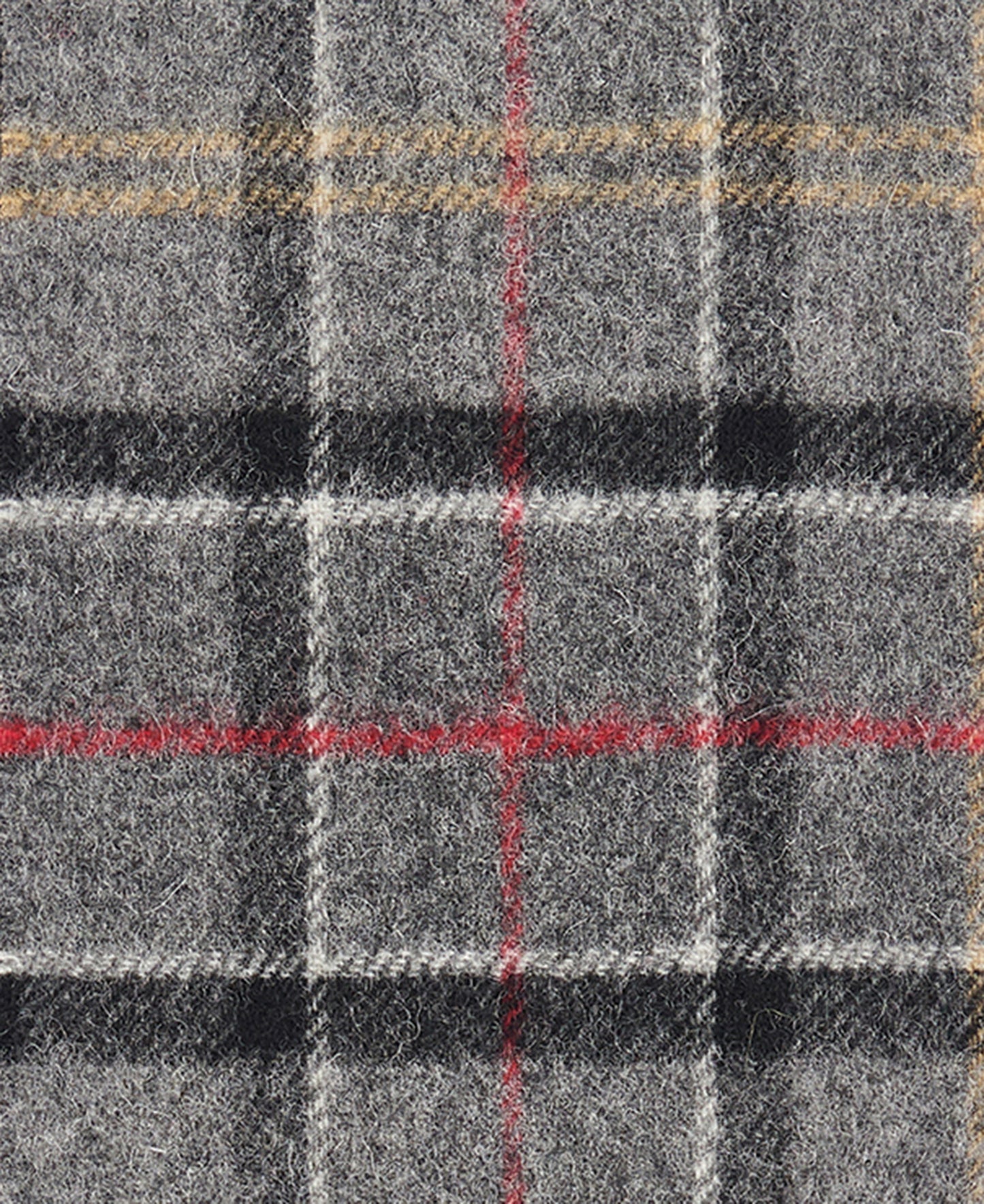 BARBOUR TARTAN LAMBSWOOL SCARF - MODERN