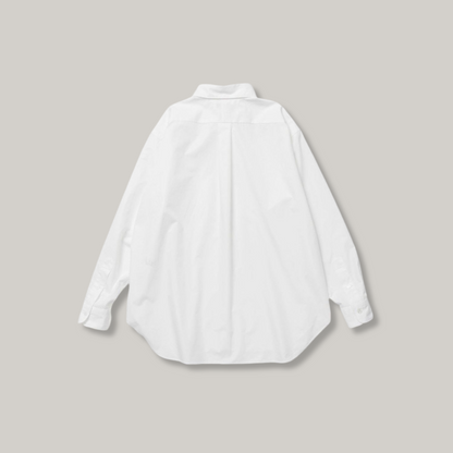 LENO STANDARD SHIRT - WHITE