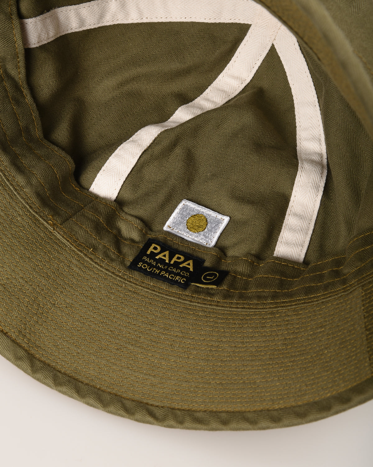 PAPA NUI BEACH MASTER HAT - OLVE DRAB