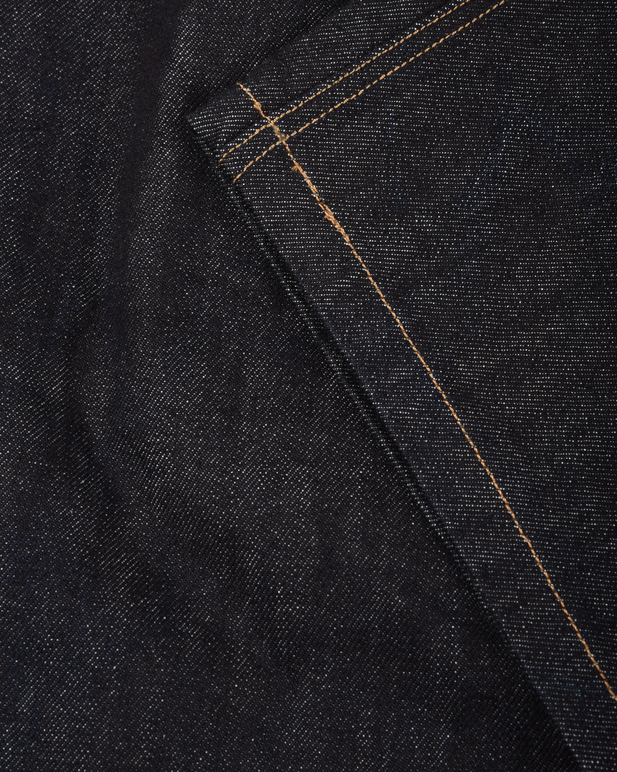 WORK WORKS MENS WIDE LEG TAPERED TROUSER - INDIGO DENIM