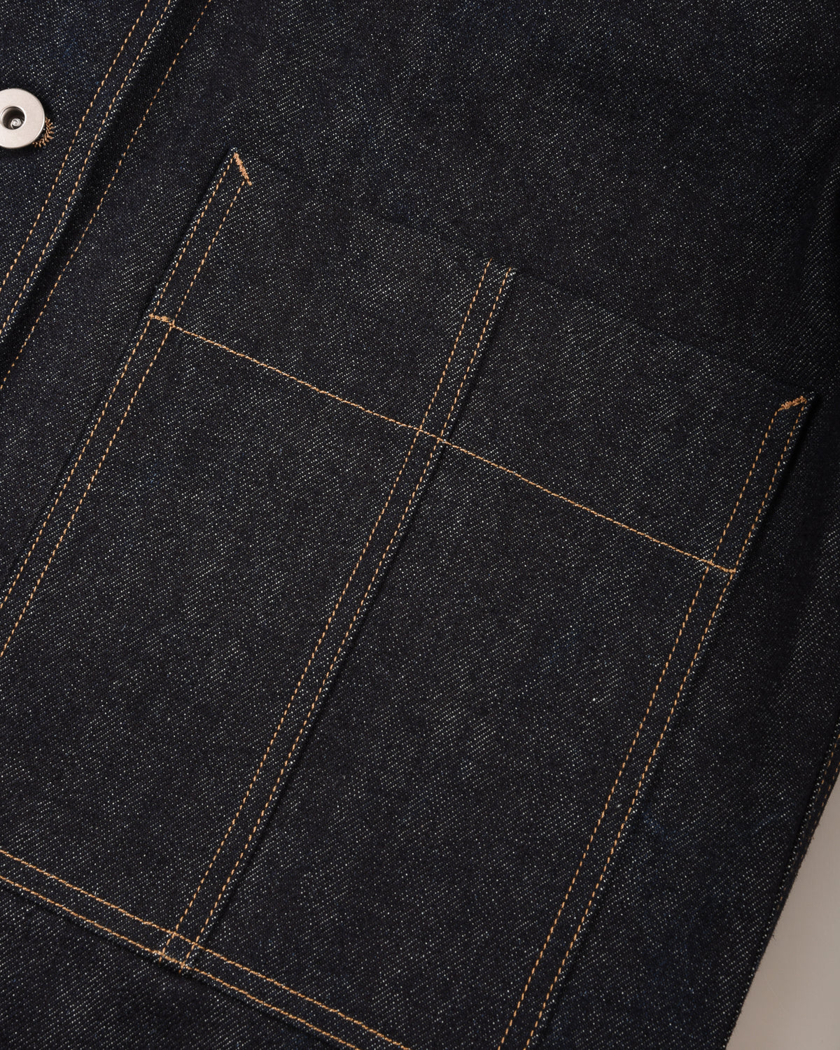 WORK WORKS WOMEN'S 3/4 SLEEVE JACKET - RAW DENIM