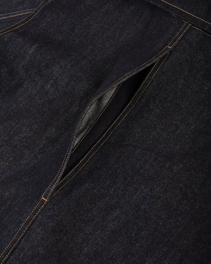 WORK WORKS WOMEN'S 3/4 SLEEVE JACKET - RAW DENIM