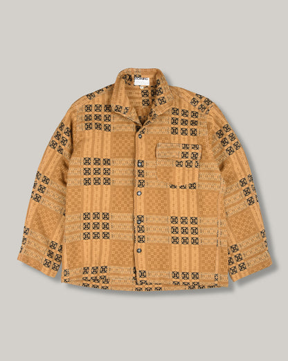 WORKING BRYN SHIRT - COTTON COVERLET -  YEAST
