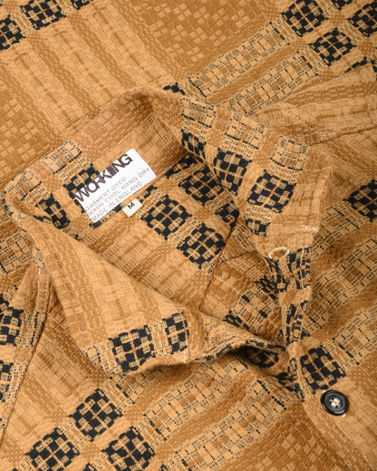 WORKING BRYN SHIRT - COTTON COVERLET -  YEAST