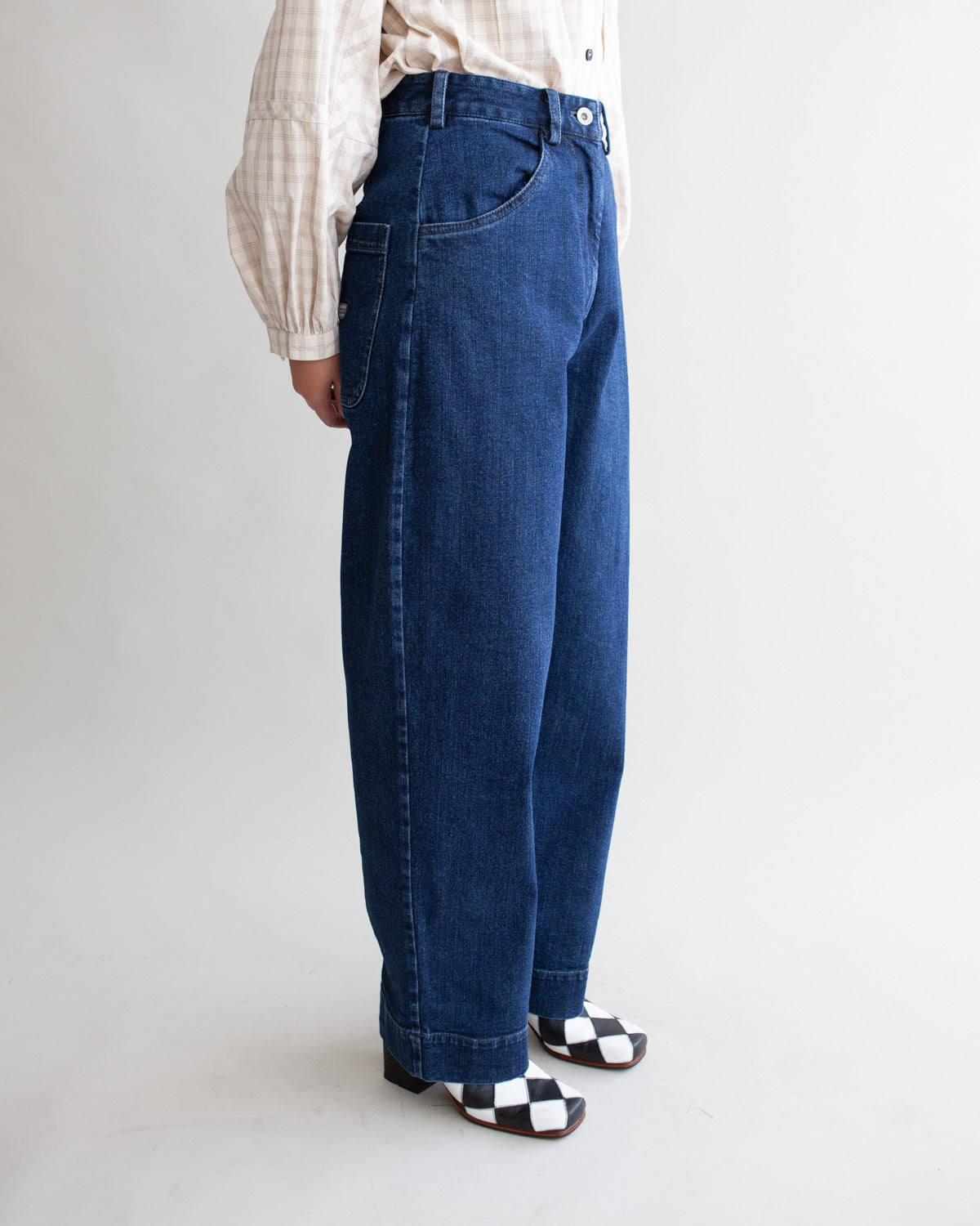 W'MENSWEAR WENDY TROUSER - DENIM