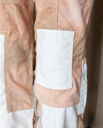 GOOD 'OL WHATS-HER-FACE by W'MENSWEAR FREEDOM FATIGUE TROUSER - CREAM CORDUROY