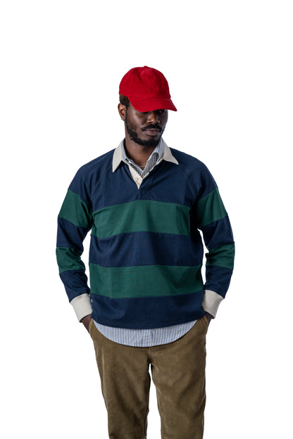 HEIMAT RALGAN RUGBY - INK/ FIR GREEN