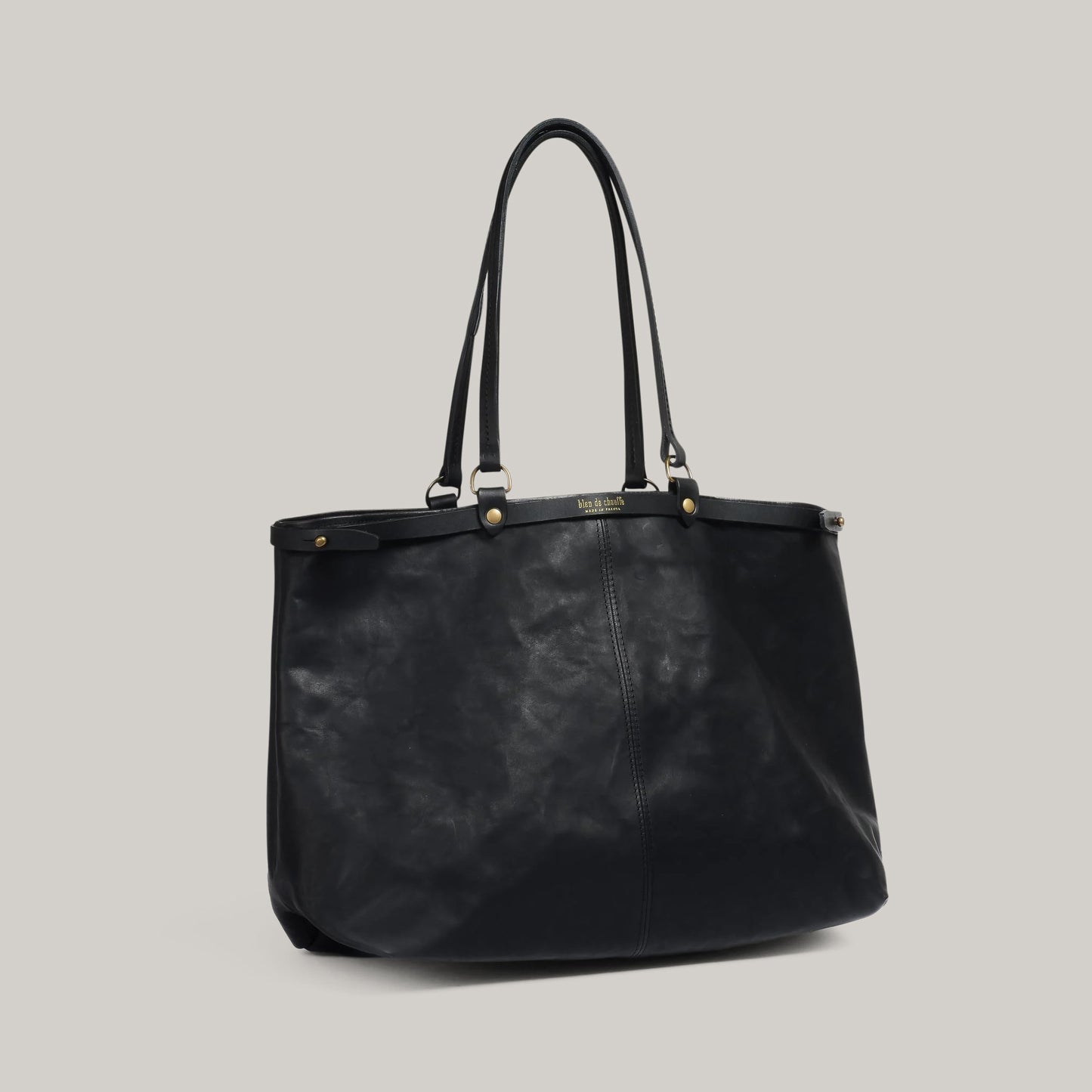 BLEU DE CHAUFFE ADELE TOTE BAG - BLACK