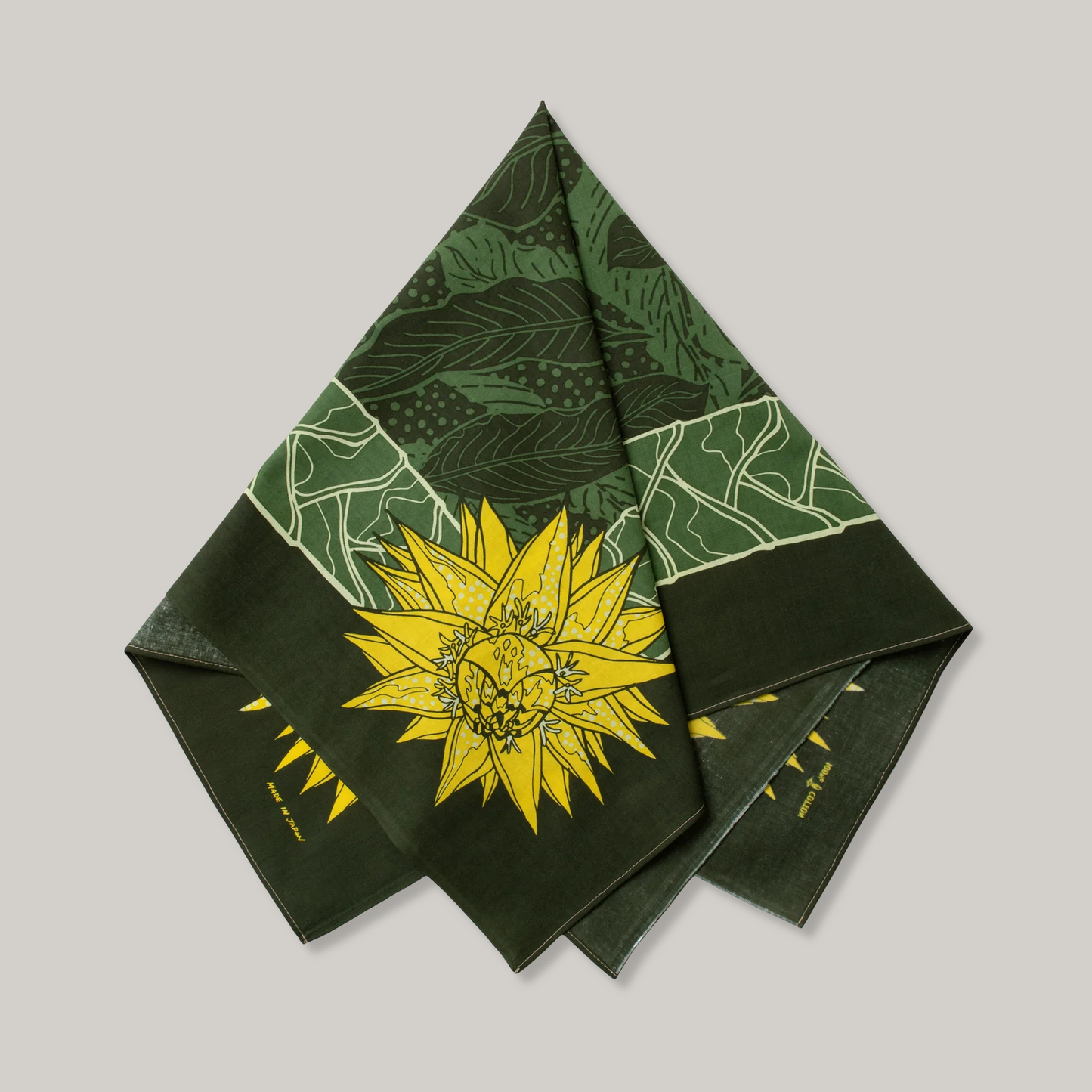 ONE EAR BRAND "MUSELLA LASIOCARPA" BANDANA - JUNGLE CAMO