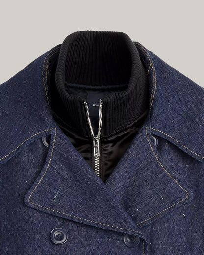 LEVI'S BLUE TAB MARINER PEACOAT - NEP RINSE