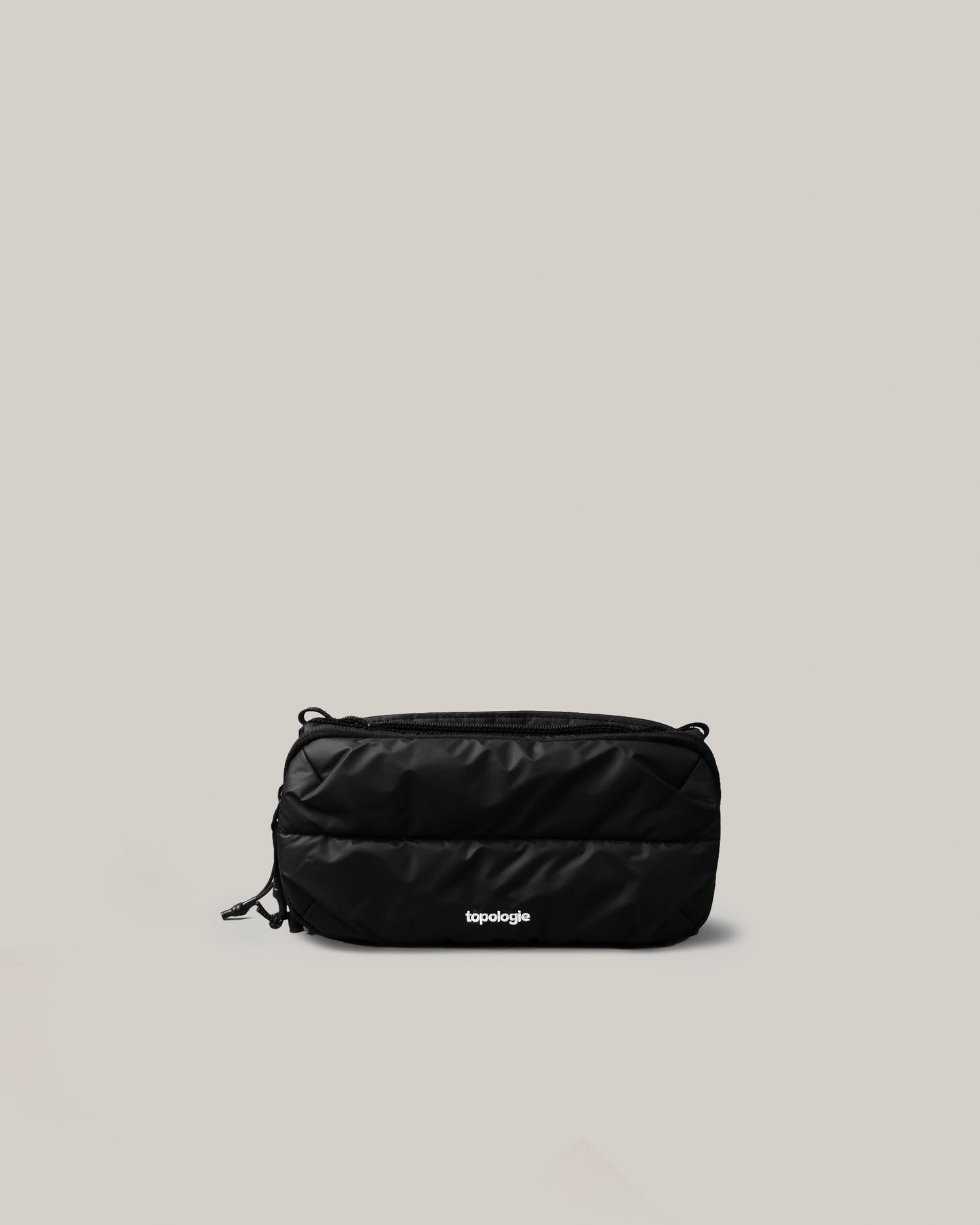 TOPOLOGIE BOTTLE SACOCHE MEDIUM BLACK PUFFER