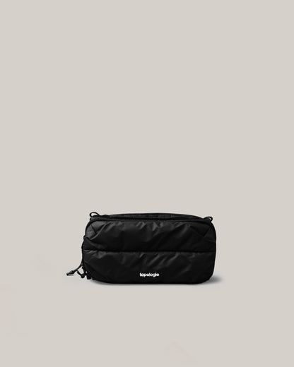 TOPOLOGIE BOTTLE SACOCHE MEDIUM BLACK PUFFER