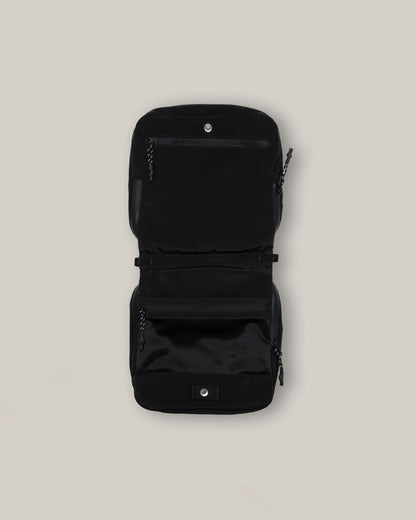 TOPOLOGIE CASETTE SACOCHE MEDIUM BLACK TECH SATEEN