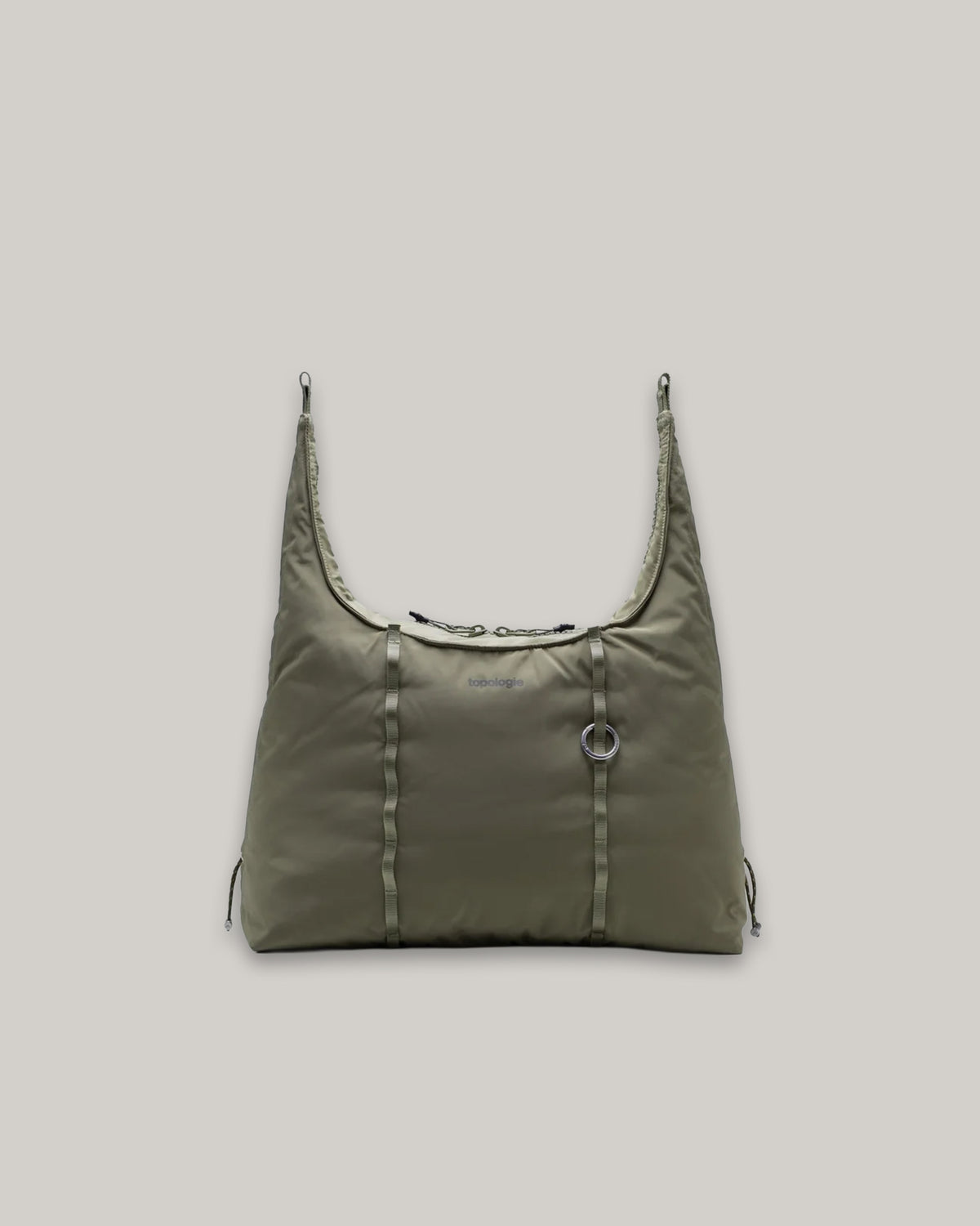 TOPOLOGIE CLOUD HOBO MEDIUM MOSS TECH SATEEN
