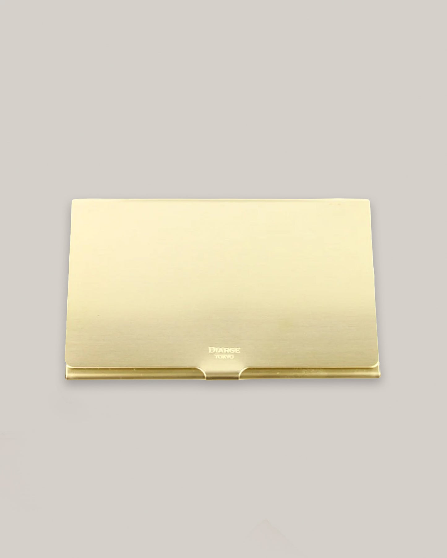DIARGE BRASS CARD CASE