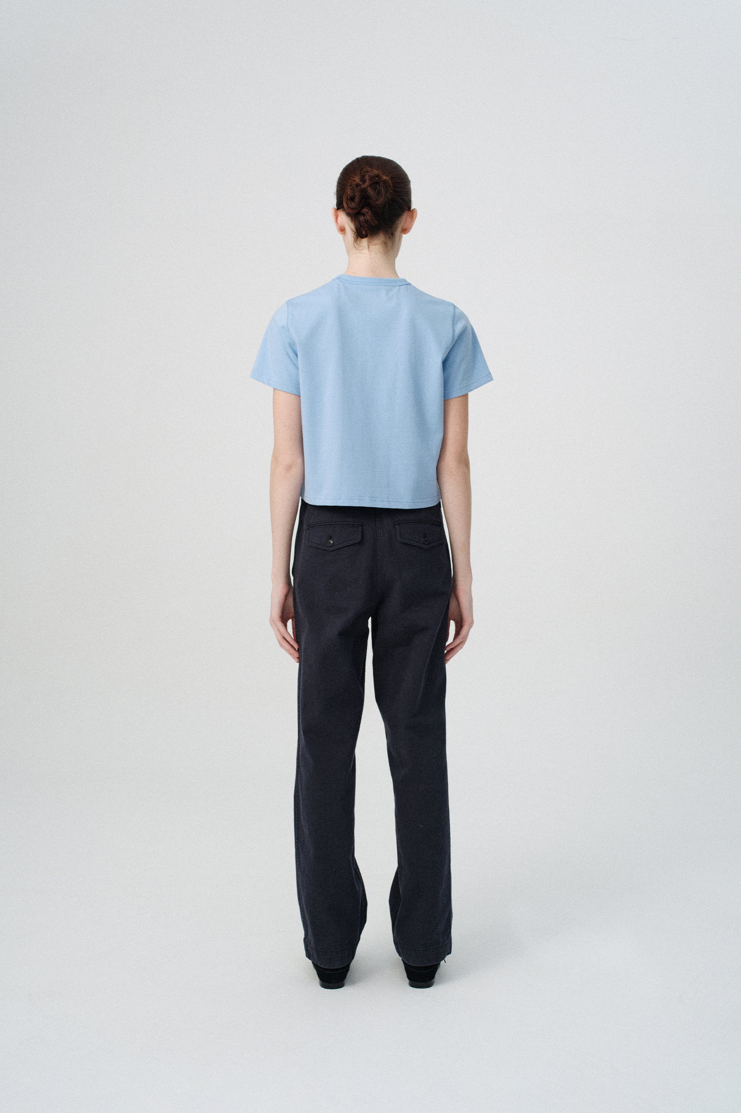 NOTHING WRITTEN BOBBA COTTON TEE - BLUE