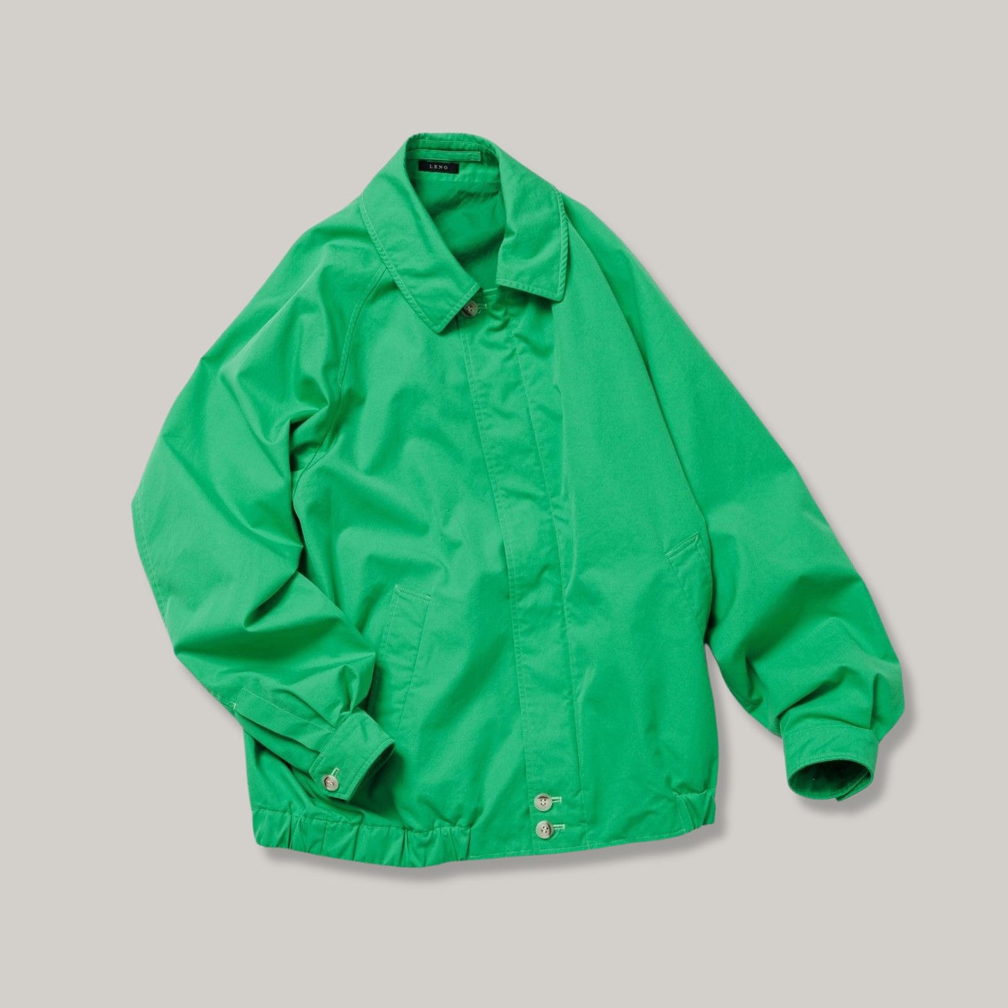 LENO HARRINGTON JACKET - GREEN