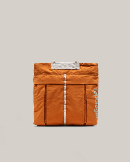 TOPOLOGIE HELMET BAG BURN ORANGE NEEDLE RIPSTOP