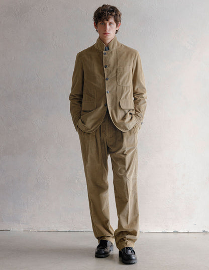 1ST PAT-RN HORLOGER JACKET - SOFT CORDUROY - BEIGE