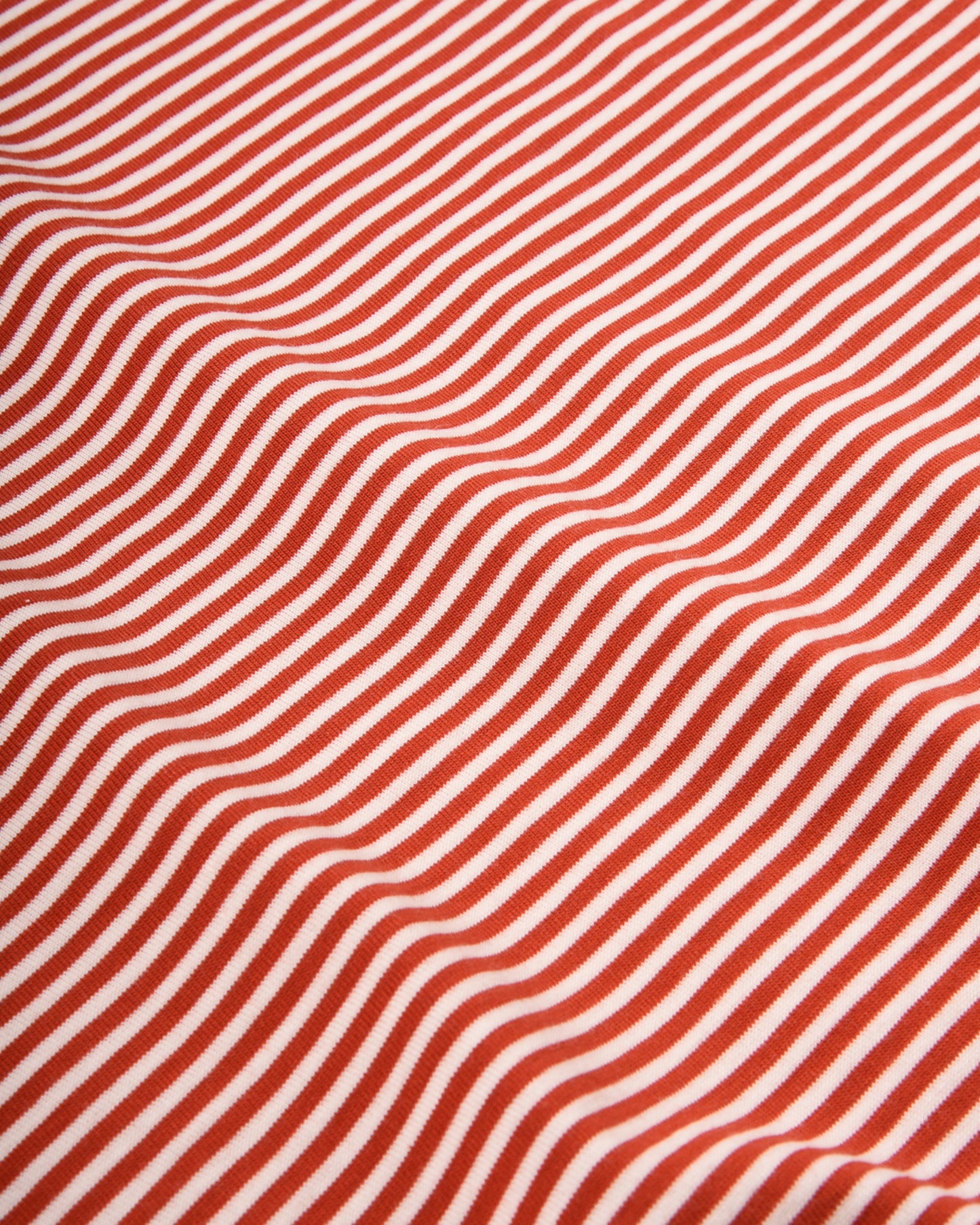ARMOR LUX HERITAGE STRIPED T-SHIRT - KETCHUP/ MILK