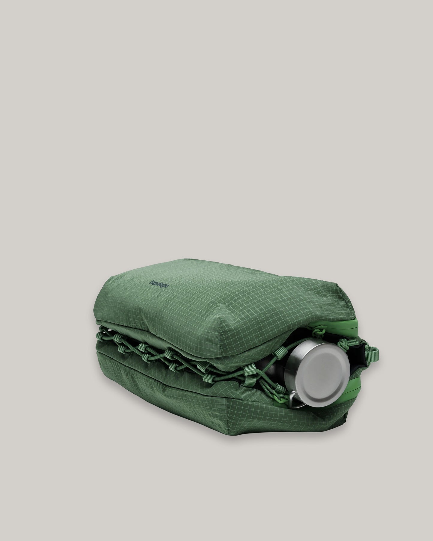 TOPOLOGIE BOTTLE SACOCHE LARGE IVY GREEN VINTAGE RIPSTOP