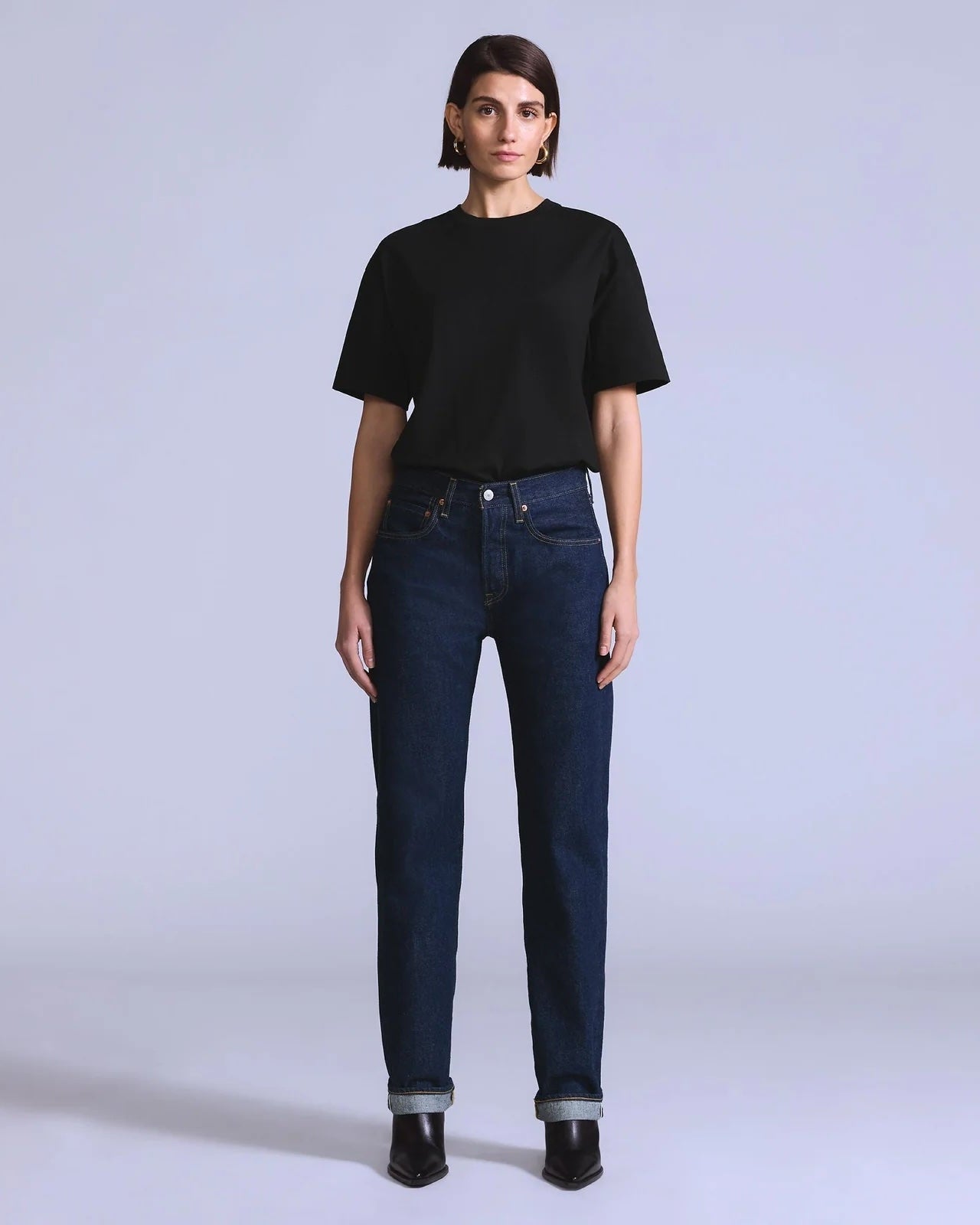 LEVI'S BLUE TAB WOMEN'S '70'S 501 JEANS - ONE WASH