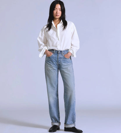 LEVI'S BLUE TAB WOMEN'S '70'S 501 JEANS - CAYLEY