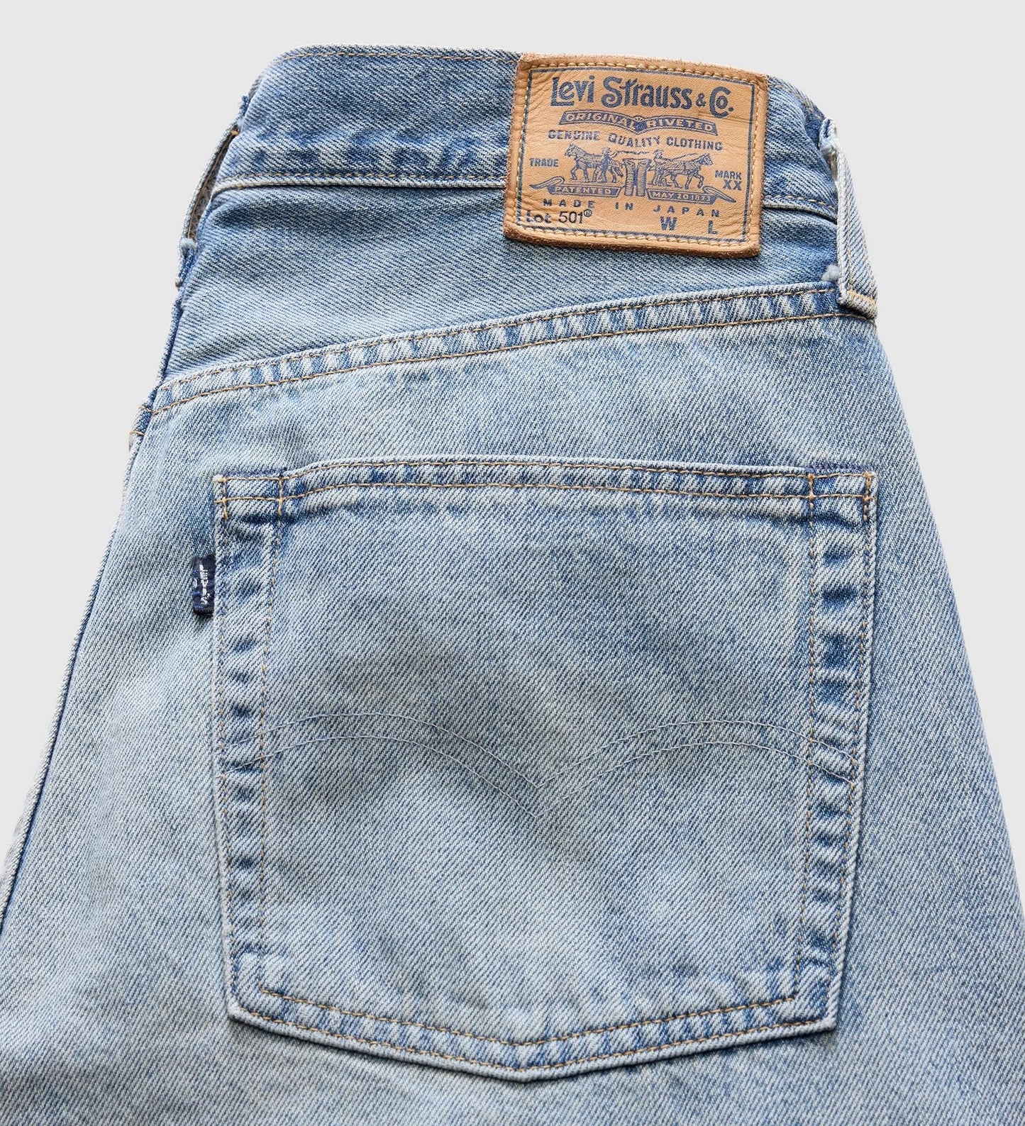 LEVI'S BLUE TAB WOMEN'S '70'S 501 JEANS - CAYLEY