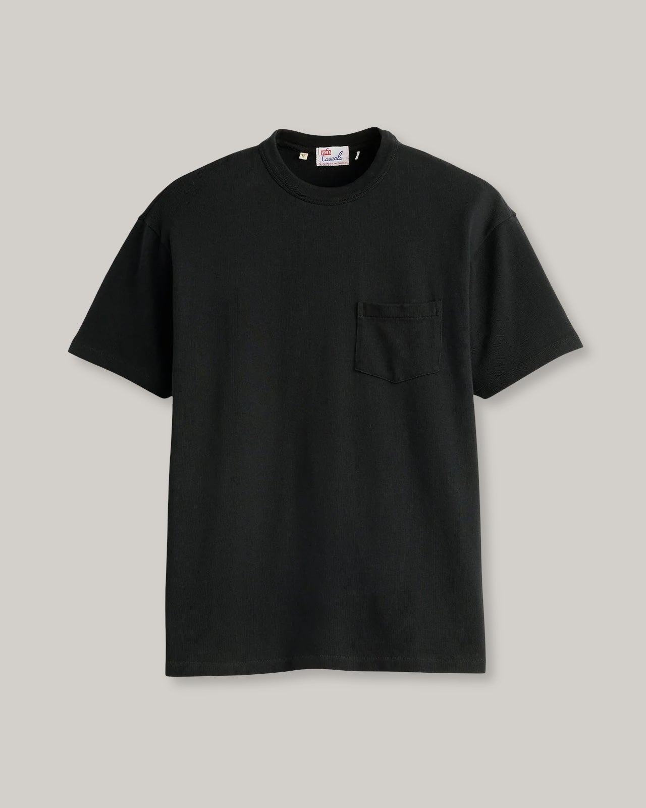 LEVI'S VINTAGE CLOTHING 1960's CASUAL TEE - JET BLACK