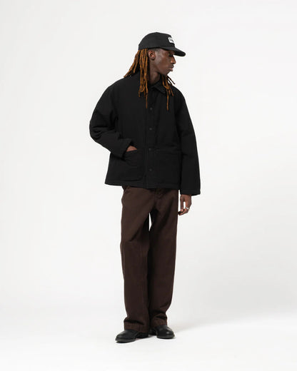 EAT DUST QUILTED SONORA JACKET -  FADED BLACK