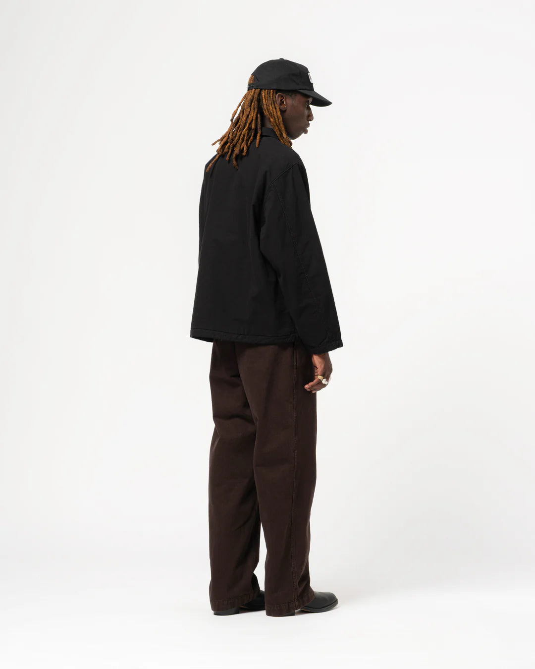 EAT DUST QUILTED SONORA JACKET -  FADED BLACK