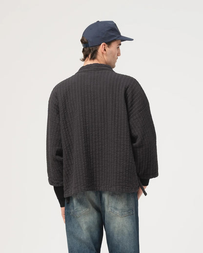 EAT DUST SHOGUN KIMONO - DUTTON JACQUARD - ASPHALT