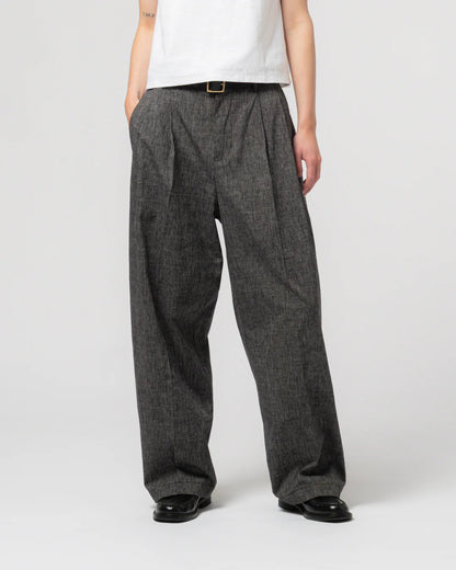 EAT DUST AMBASSADOR PANTS - GIORGIO COTTON - ASPHALT