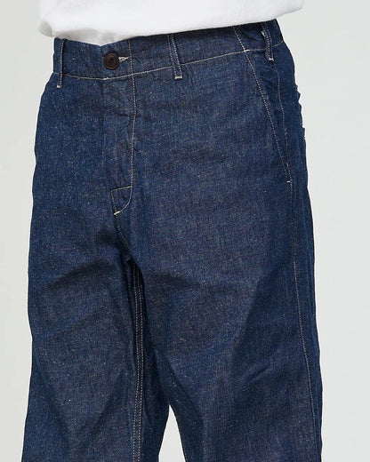 EAT DUST FRISCO CHINO HEMP DENIM - INDIGO