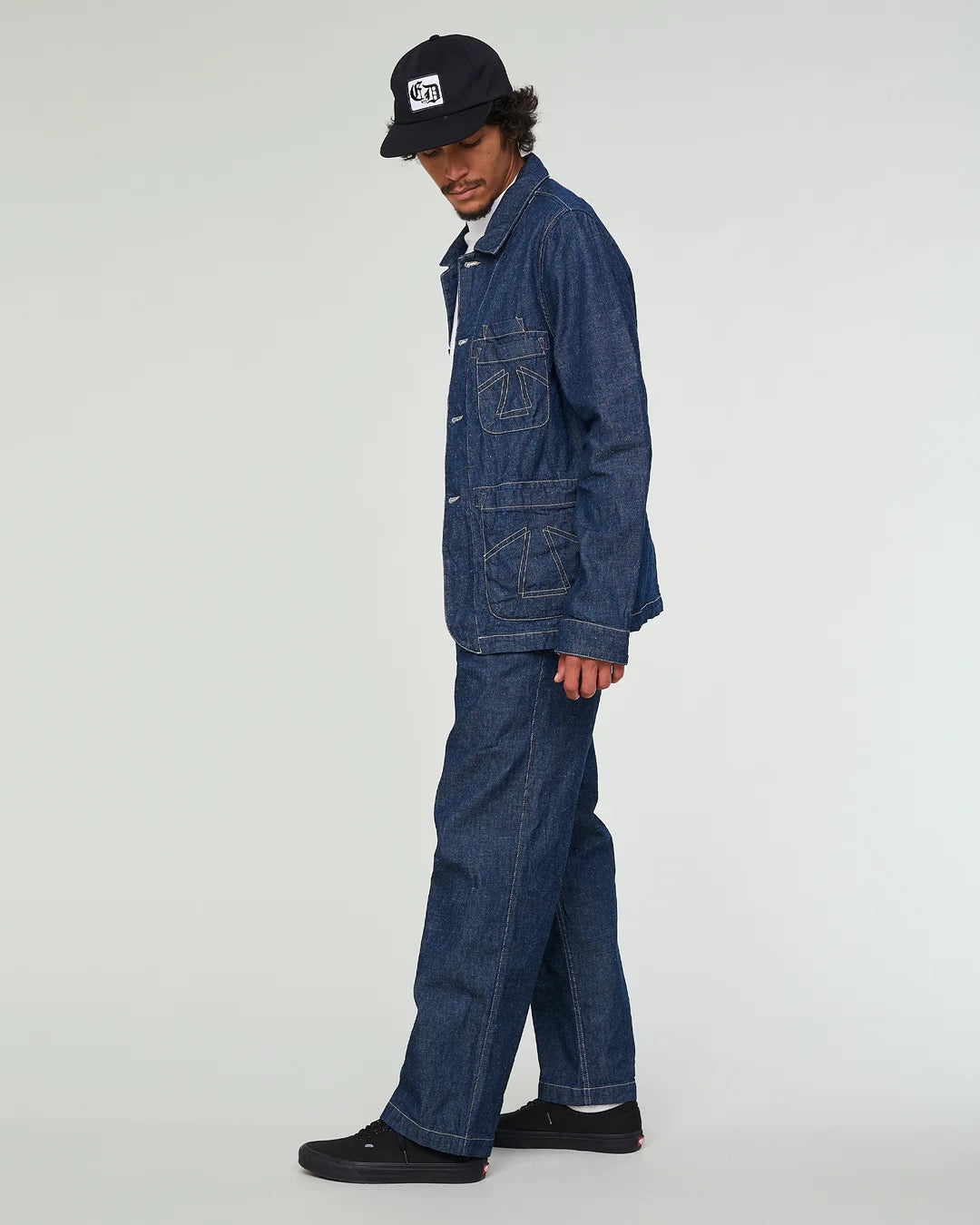 EAT DUST FRISCO CHINO HEMP DENIM - INDIGO