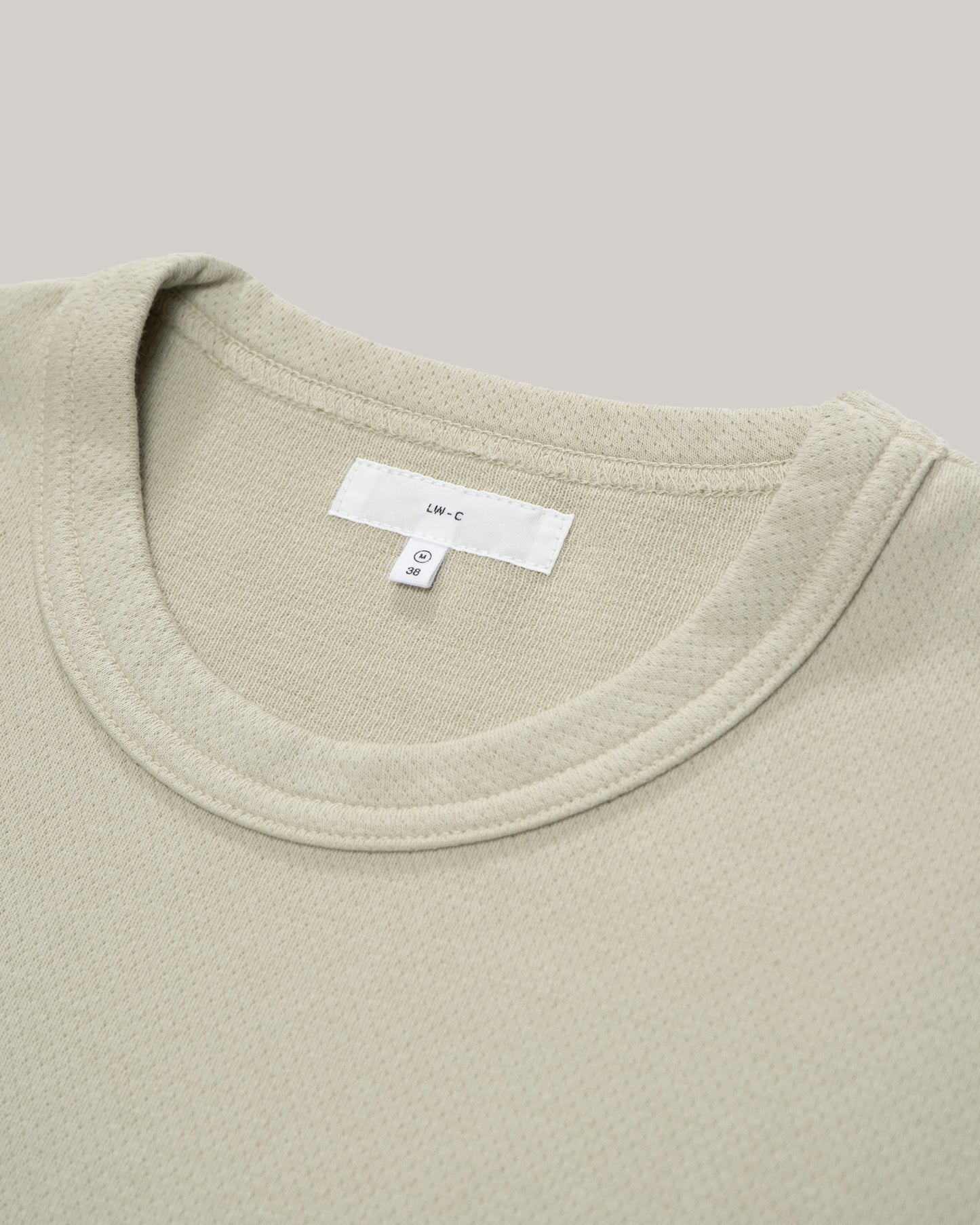 LADY WHITE CO. MESH T-SHIRT - SWISS NATURAL