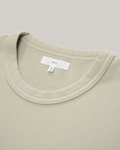 LADY WHITE CO. MESH T-SHIRT - SWISS NATURAL