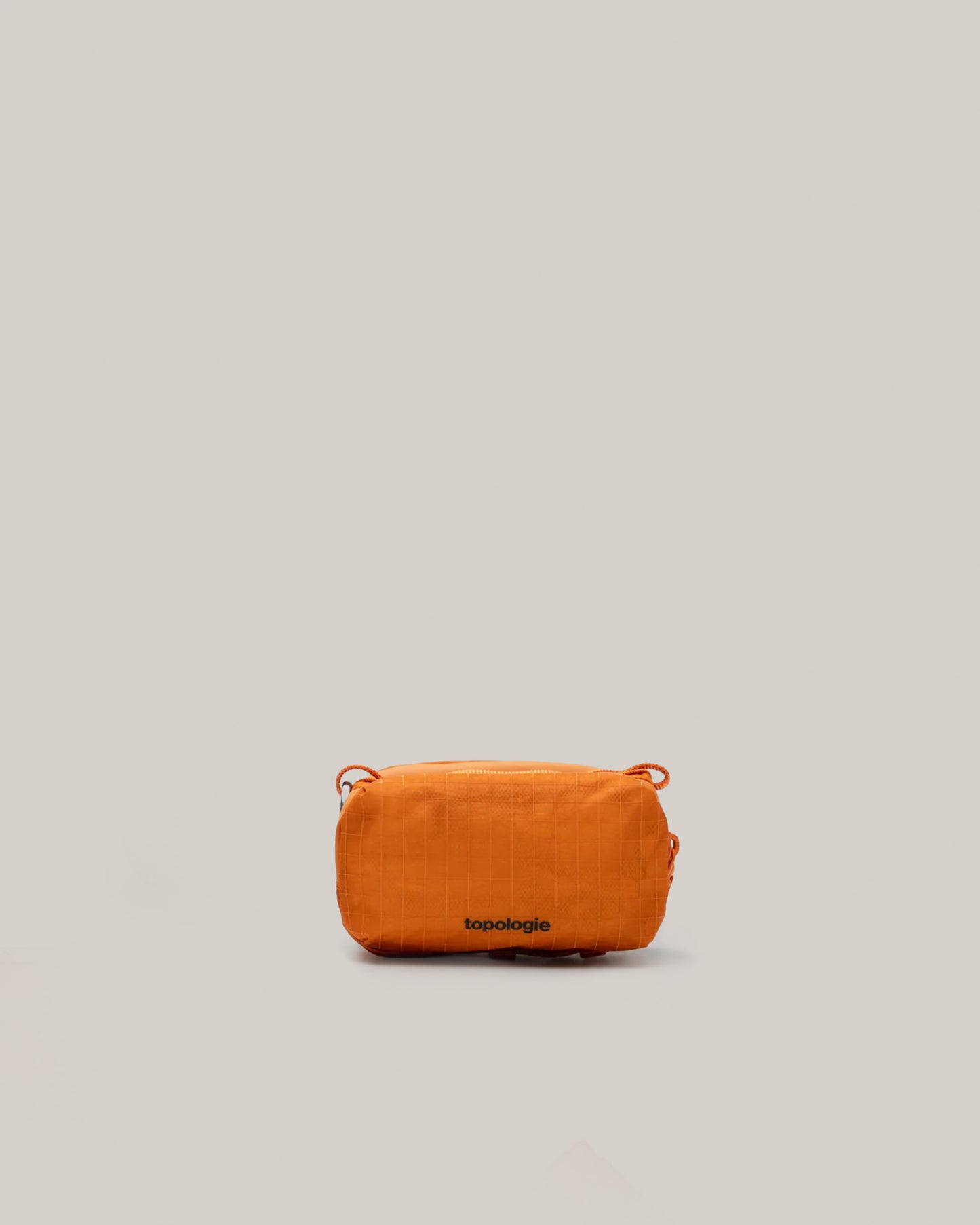 TOPOLOGIE MINI BOTTLE SACOCHE BURN ORANGE GLAZE RIPSTOP