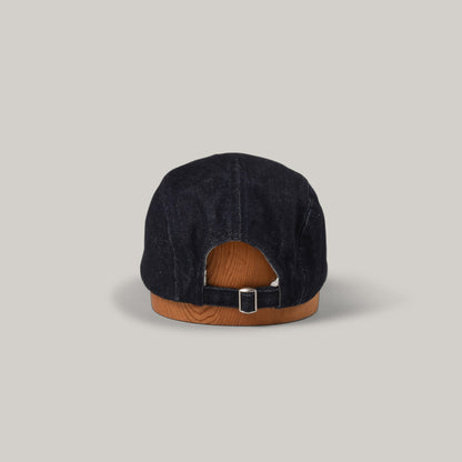 NIGEL CABOURN AC01 5 PANEL CAP DENIM - INDIGO