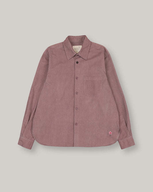 KARDO LUIS CORDUROY SHIRT - ROSE CLAY